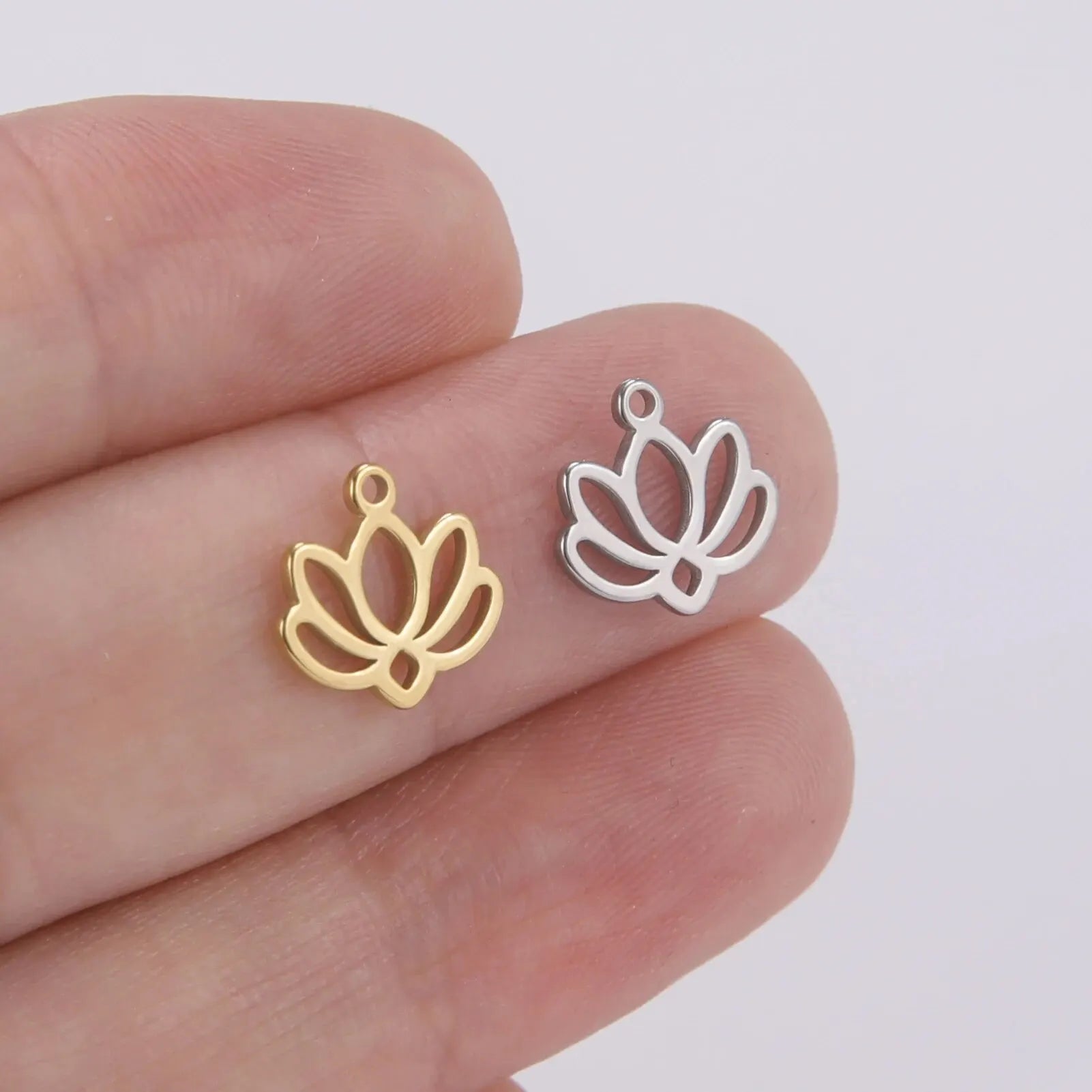 Edelstahl Charms-Set für Schmuck – 5er Set