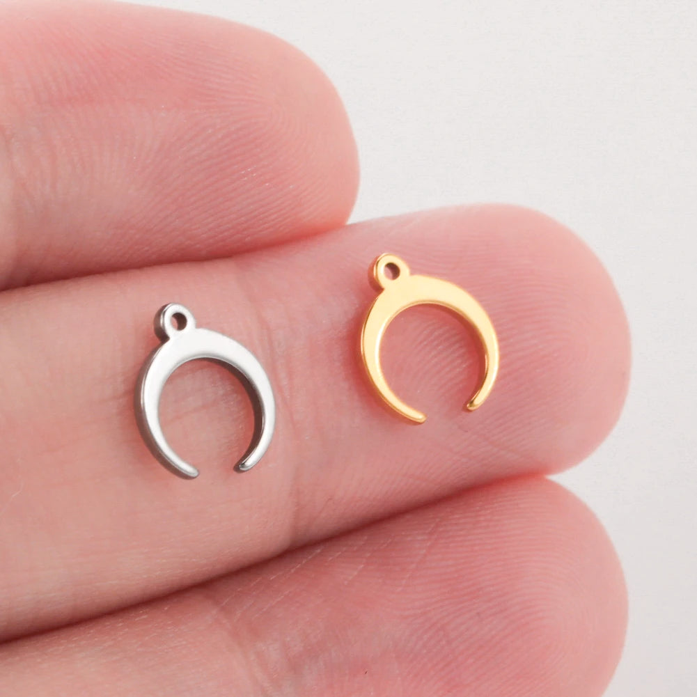 Edelstahl Charms-Set für Schmuck – 5er Set