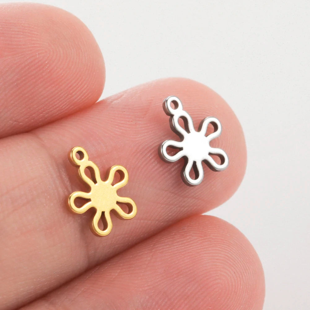 Edelstahl Charms-Set für Schmuck – 5er Set