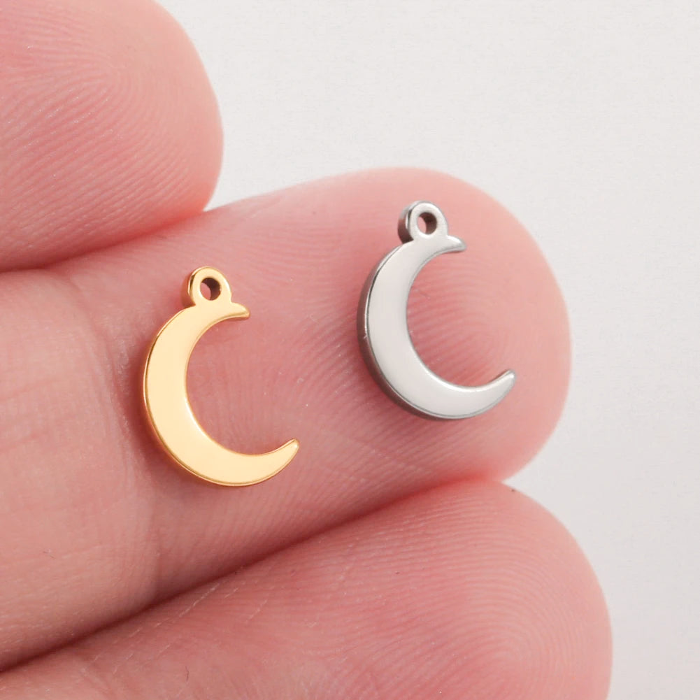 Edelstahl Charms-Set für Schmuck – 5er Set