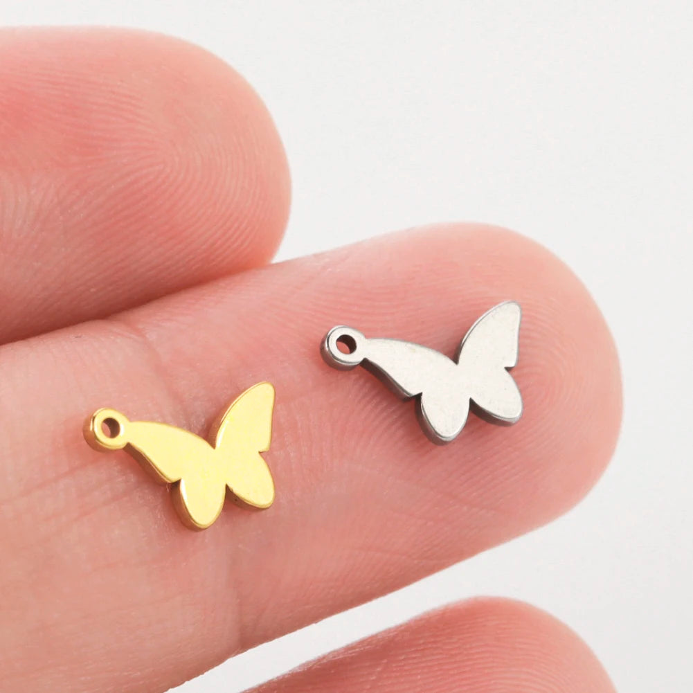 Edelstahl Charms-Set für Schmuck – 5er Set