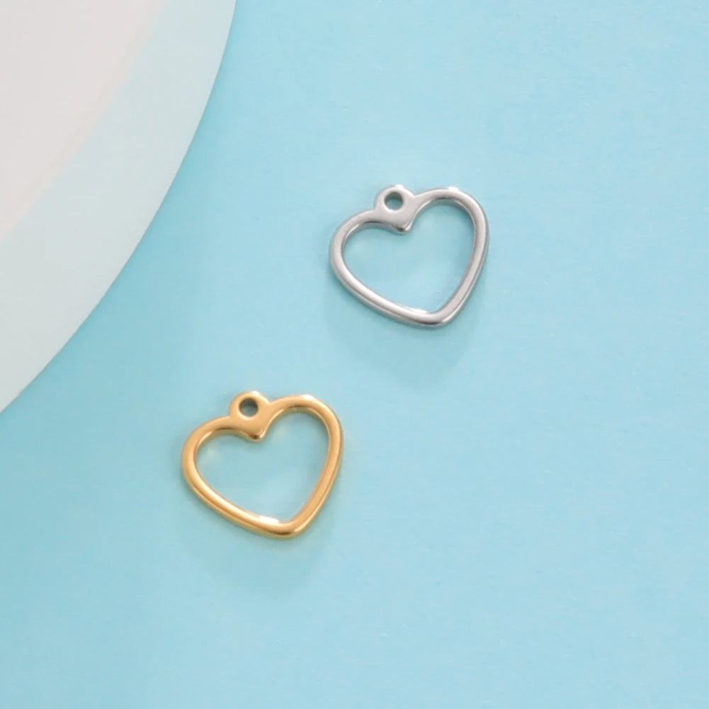 Edelstahl Charms-Set für Schmuck – 5er Set