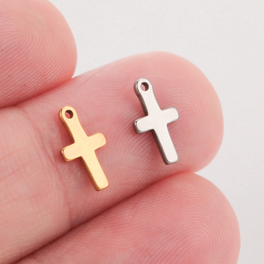 Edelstahl Charms-Set für Schmuck – 5er Set