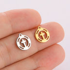 Edelstahl Charms-Set für Schmuck – 5er Set