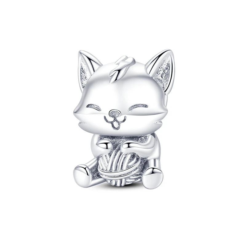 925 Sterling Silber Animal Charm-Anhänger
