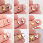 Edelstahl Charms-Set für Schmuck – 5er Set
