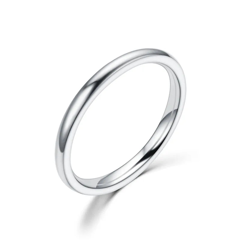Filigraner Edelstahlring mit Roségold-Vergoldung