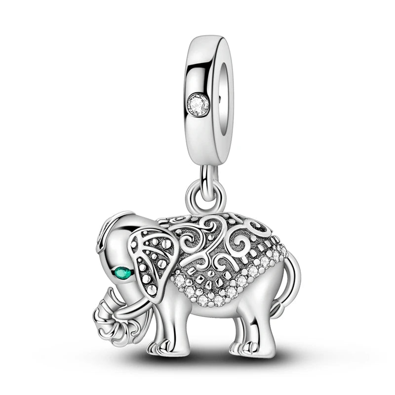 925 Sterling Silber Animal Charm-Anhänger